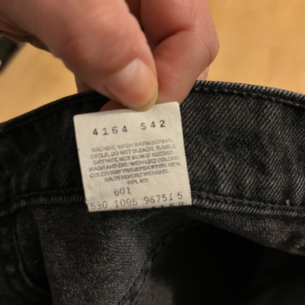 550 Levi’s 38x30 Relaxed Fit Vintage - Picture 8 of 9